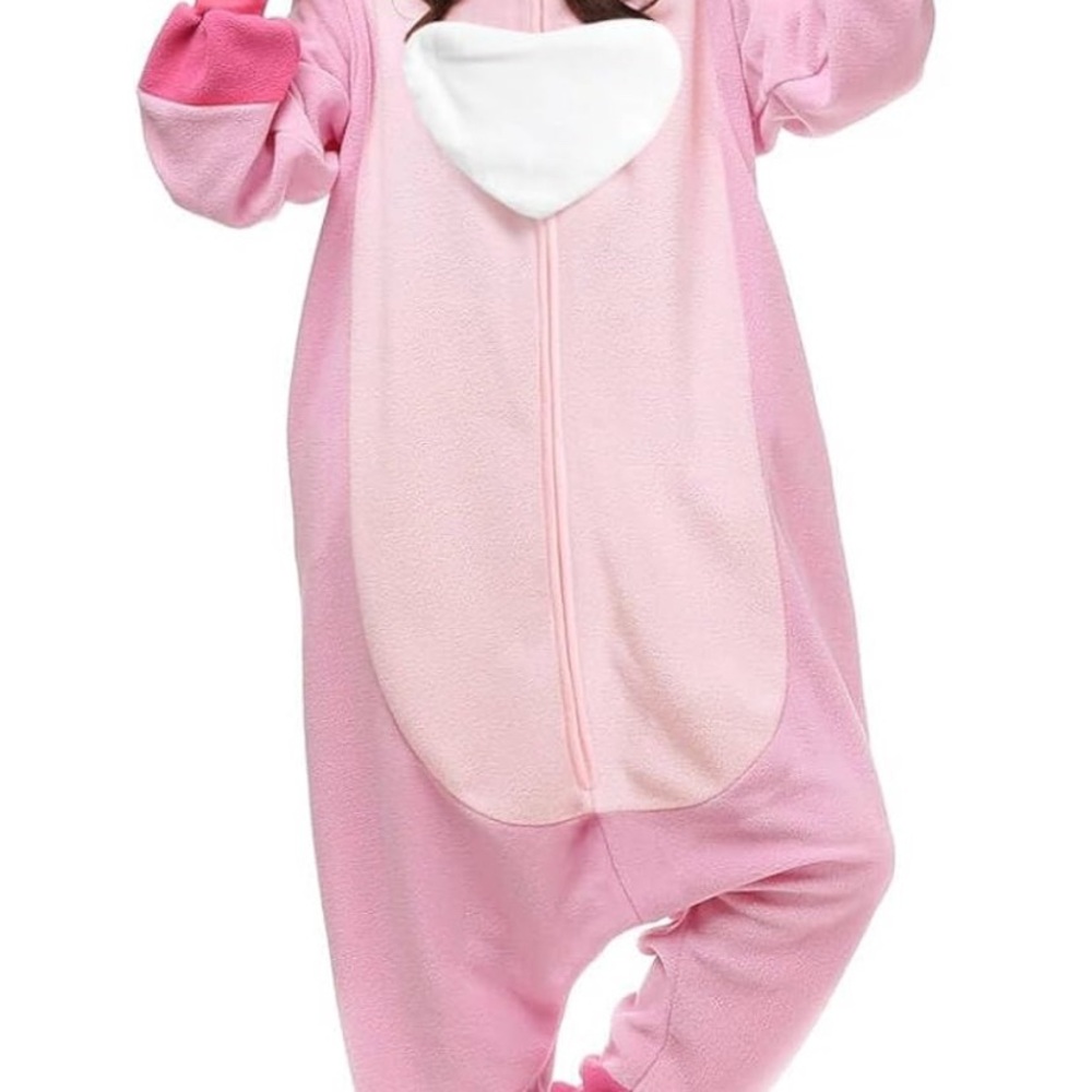 Pink Stitch Angel Onesie